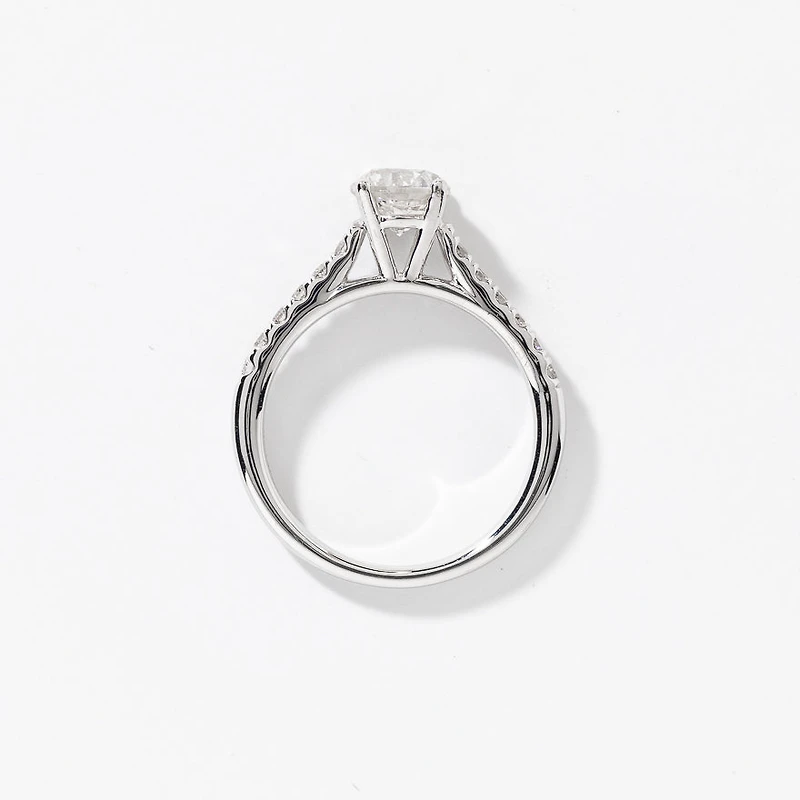 Diamond Engagement Ring 14K White Gold (1.25 ct tw)