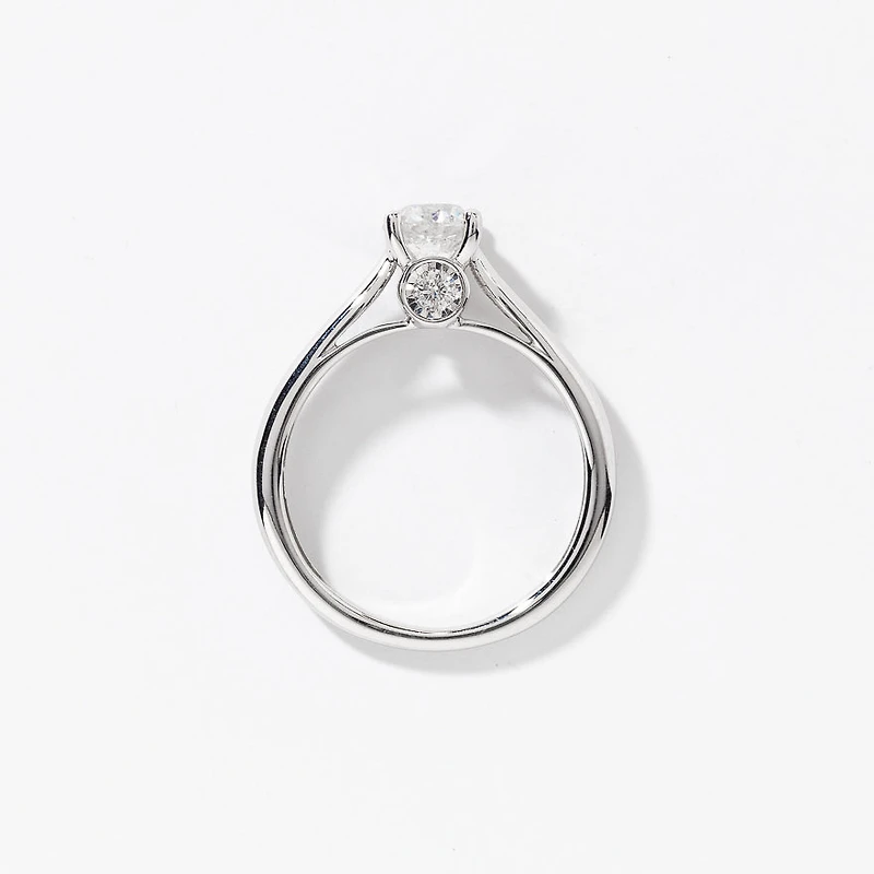Diamond Engagement Ring 14K White Gold (0.80 ct tw)