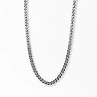 3.00mm Silver Curb Chain (24")