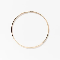 60mm Square Tube Flex Sleeper in 10K Yellow Gold