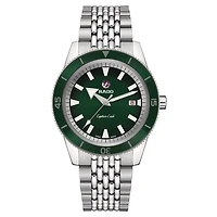 Rado Captain Cook Automatic Green Dial 42mm Watch| R32505313