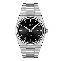 Tissot PRX Men's Black Dial Quartz Watch 40mm | T137.410.11.051.00