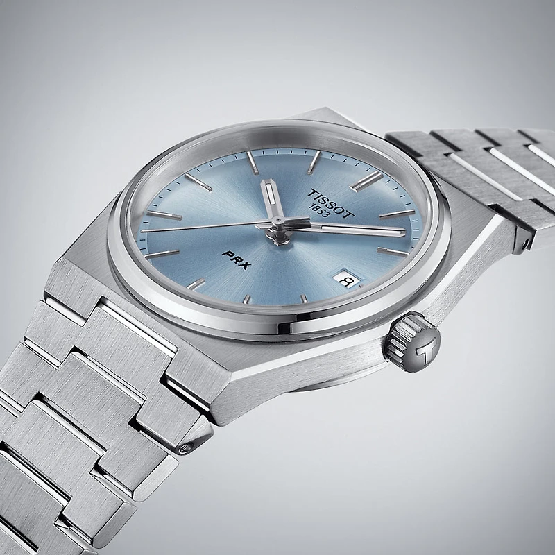 Tissot PRX 35mm Baby Blue Dial | T1372101135100