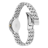 Citizen Women's Silhouette Crystal Eco-Drive Stainless Steel Watch | E