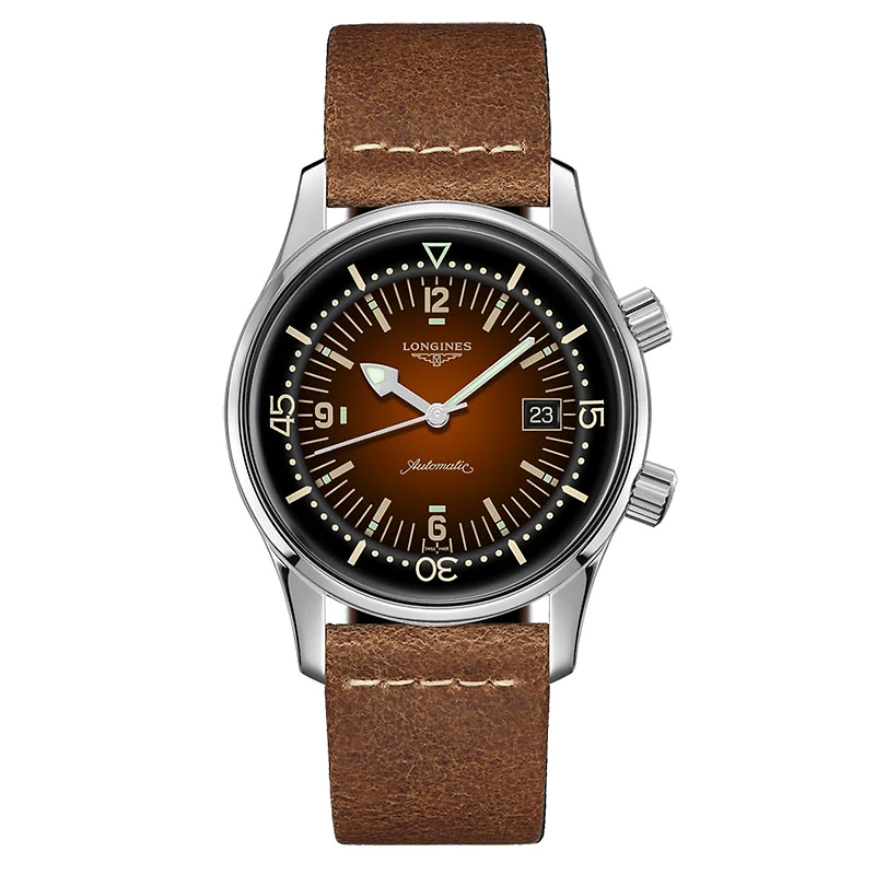 Longines Legend Diver Brown Dial Men's Watch | L3.774.4.60.2