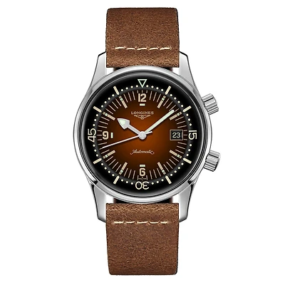 Longines Legend Diver Brown Dial Men's Watch | L3.774.4.60.2