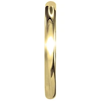 Low Dome Comfort Fit Wedding Band 14K Yellow Gold (2MM)