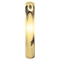 Low Dome Comfort Fit Wedding Band 14K Yellow Gold (3MM)