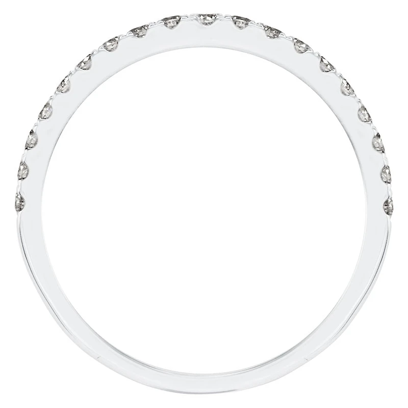 Matching Diamond Wedding Band 14K White Gold (0.20ct tw)