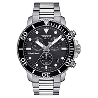 Tissot Seastar 1000 Chronograph In Black Dial | T120.417.11.051.00