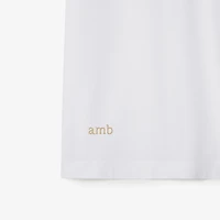 Cotton Polo Shirt in White - Men | Burberry® Official