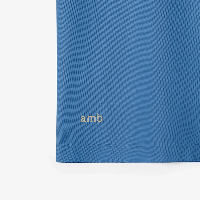 Cotton Polo Shirt in Pool - Men | Burberry® Official