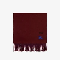 Reversible Cashmere Scarf in Oxblood/pansy | Burberry® Official