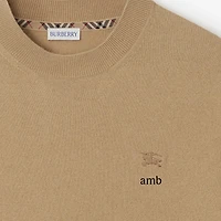 Cashmere Blend Sweater in Flax beige - Men | Burberry® Official