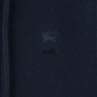 Cashmere Blend Zip Hoodie in Navy - Men | Burberry® Official