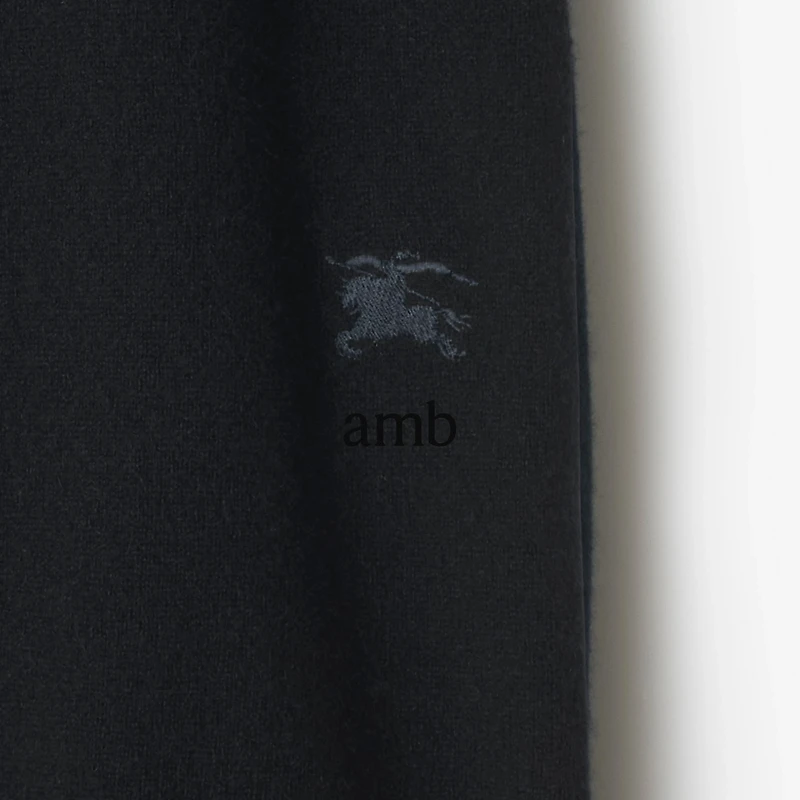 Cashmere Blend Top in Black - Women | Burberry® Official