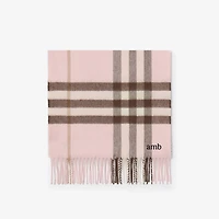 Check Cashmere Scarf in Bow pink | Burberry® Official
