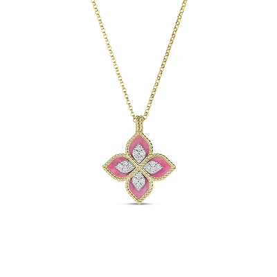 VENETIAN PRINCESS RHODONITE NECKLACE