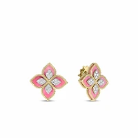 VENETIAN PRINCESS RHODONITE EARRINGS