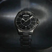 Khaki Aviation Pilot Day Date Auto