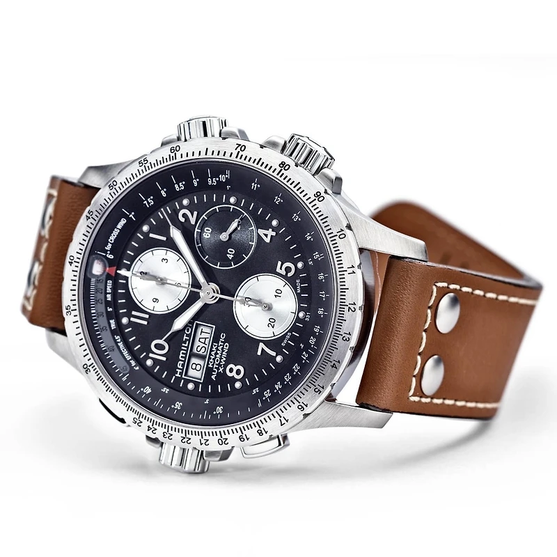 Khaki Aviation X-Wind Auto Chrono