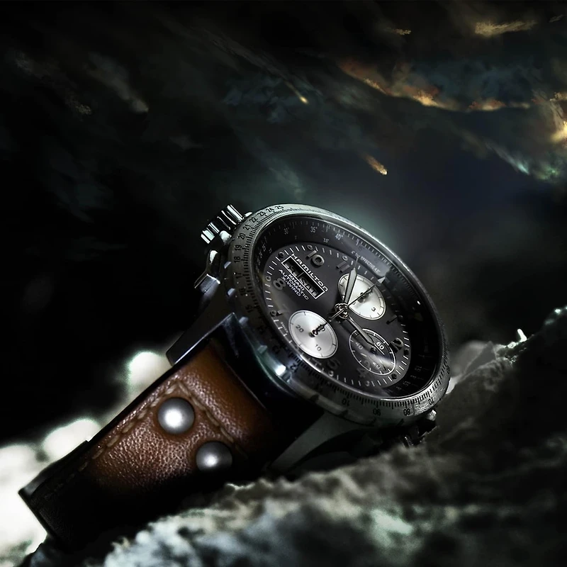 Khaki Aviation X-Wind Auto Chrono