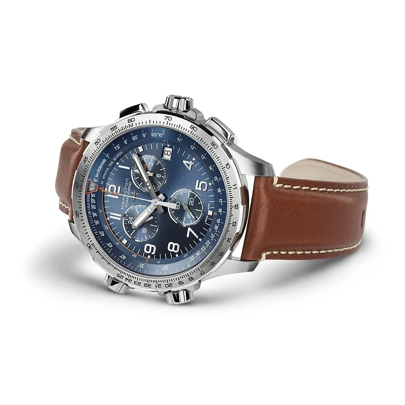 Khaki Aviation X-Wind GMT Chrono Quartz