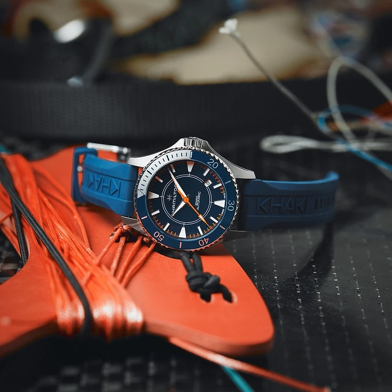 Khaki Navy Scuba Auto Syroco Special Edition