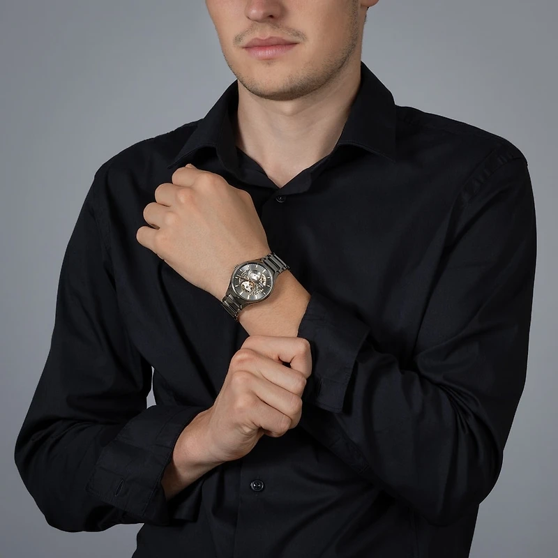 True Round Automatic Open Heart