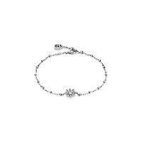Flora Bracelet in 18kt White Gold with Diamonds