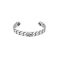 Interlocking G Medium Bracelet in Sterling Silver