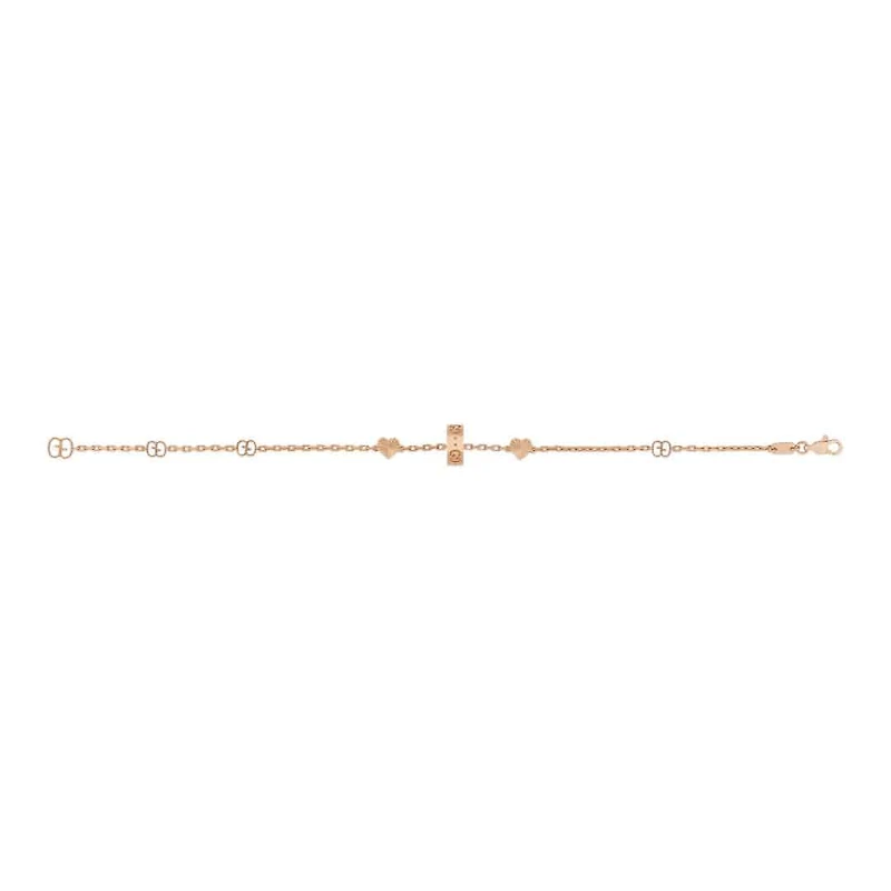 Icon Charm Bracelet in 18kt Pink Gold