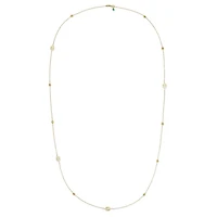 GG Running Necklace in 18kt Yellow Gold with Topaz