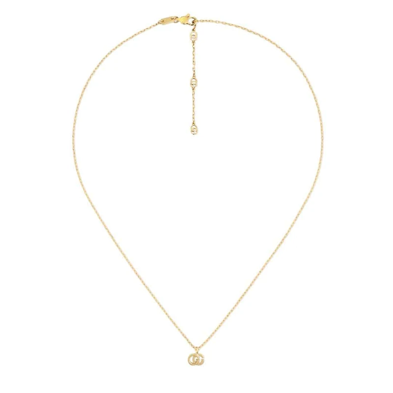 GG Running Necklace in 18kt Yellow Gold