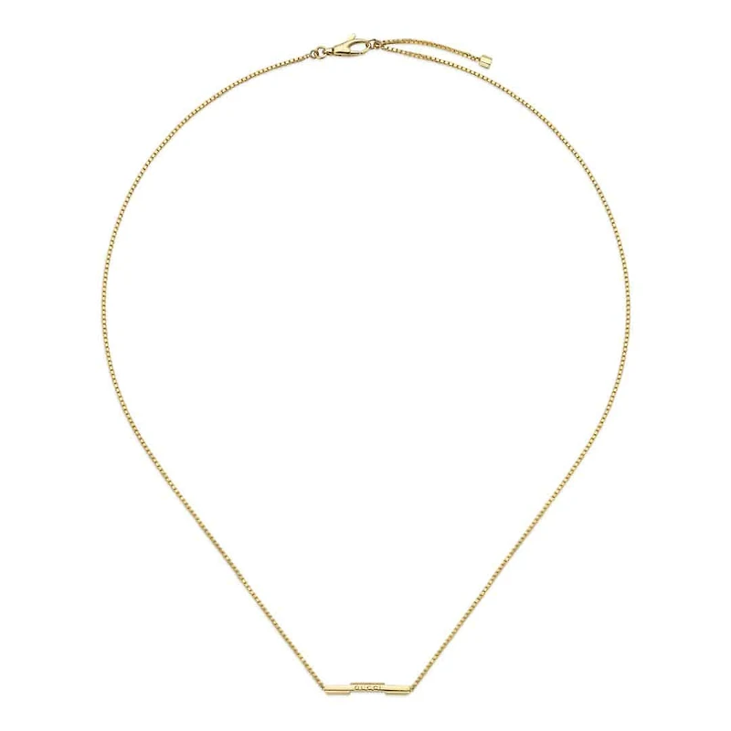 Link to Love Chain Necklace in 18kt Yellow Gold