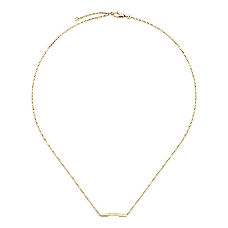 Link to Love Chain Necklace in 18kt Yellow Gold