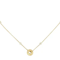 Icon Star Pendant Necklace in 18kt Yellow Gold