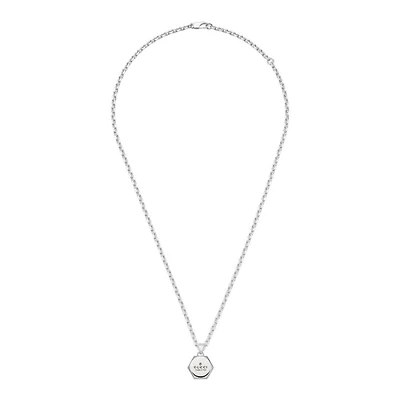 Trademark Pendant Necklace in Sterling Silver