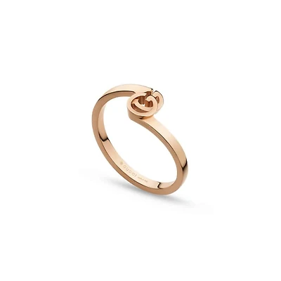 GG Running Ring in 18kt Pink Gold