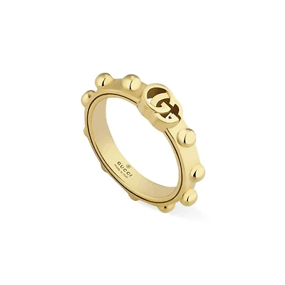 GG Running Thin Ring in 18kt Yellow Gold