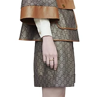 GG Running Thin Ring in 18kt Yellow Gold