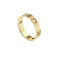 Icon Square Ring in 18kt Yellow Gold