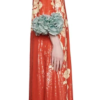 Link to Love Ring in 18kt White Gold with Diamonds