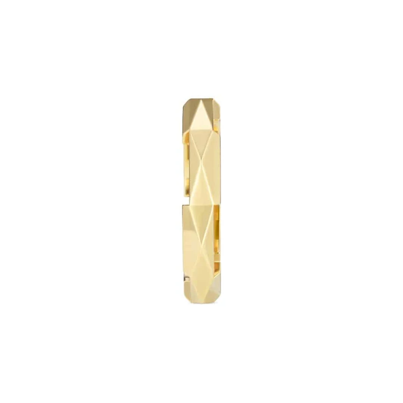 Link to Love Studded Ring in 18kt Yellow Gold