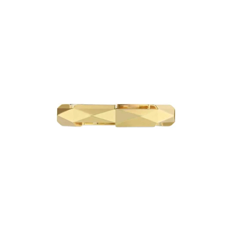 Link to Love Studded Ring in 18kt Yellow Gold