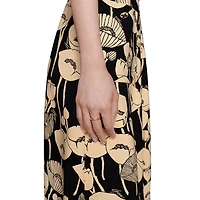 Link to Love Studded Ring in 18kt Yellow Gold