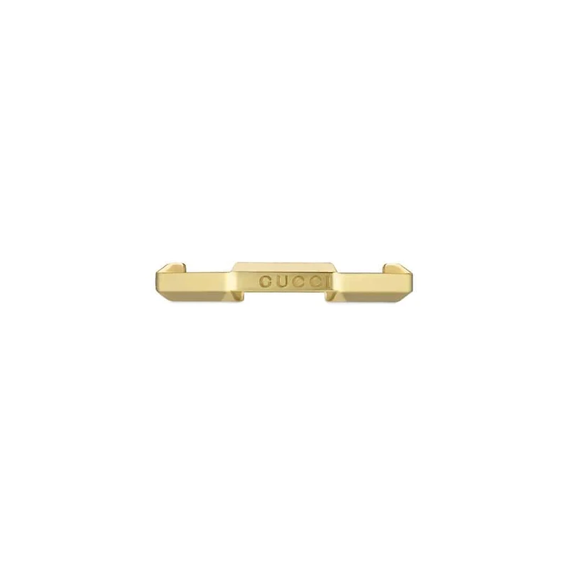 Link to Love Chain Ring in 18kt Yellow Gold