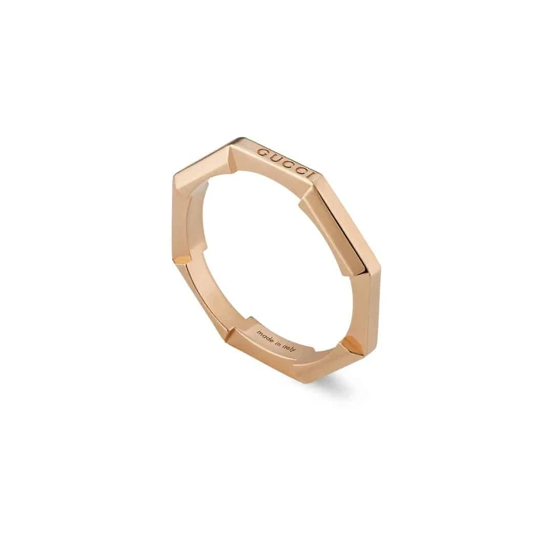 Link to Love Ring in 18kt Pink Gold
