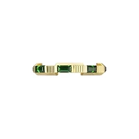 Link to Love Ring in 18kt Yellow Gold with Tourmaline