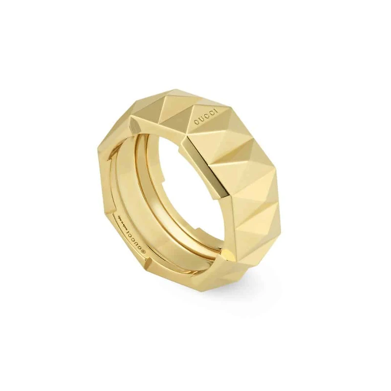 Link to Love Band Ring in 18kt Yellow Gold